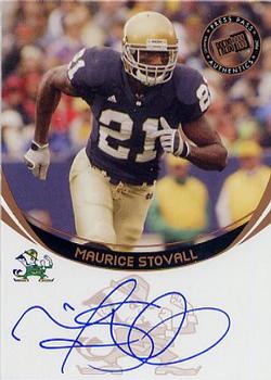 2006 Press Pass - Autographs Bronze #NNO Maurice Stovall Front