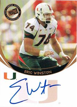 2006 Press Pass - Autographs Bronze #NNO Eric Winston Front