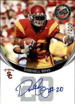 2006 Press Pass - Autographs Silver #NNO Darnell Bing Front