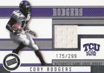 2006 Press Pass - Game Used Jerseys Silver #JC/CR Cory Rodgers Front