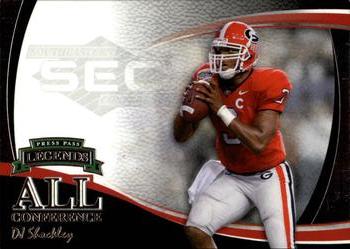 2006 Press Pass Legends - All Conference #AC3 D.J. Shockley Front