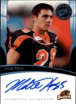 2006 Press Pass Legends - Autographs #NNO Mike Hass Front