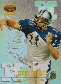 1997 Topps Stars - Pro Bowl Stars #PB3 Kerry Collins Front