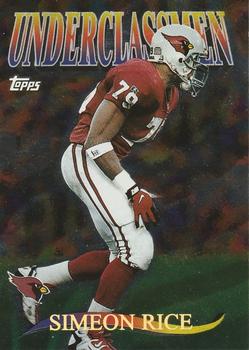 1997 Topps - Underclassmen #U3 Simeon Rice Front