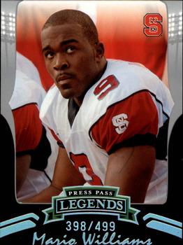 2006 Press Pass Legends - Silver #S23 Mario Williams Front