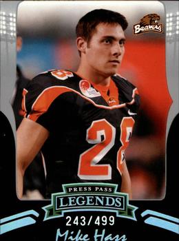 2006 Press Pass Legends - Silver #S34 Mike Hass Front