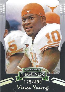2006 Press Pass Legends - Silver #S39a Vince Young Front
