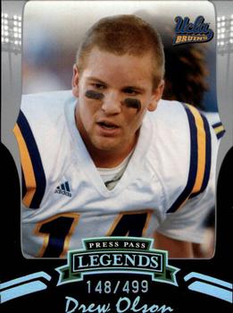 2006 Press Pass Legends - Silver #S45 Drew Olson Front