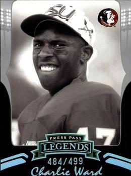 2006 Press Pass Legends - Silver #S60 Charlie Ward Front