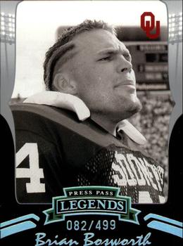 2006 Press Pass Legends - Silver #S75 Brian Bosworth Front