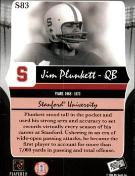 2006 Press Pass Legends - Silver #S83 Jim Plunkett Back