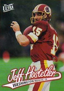 1997 Ultra #315 Jeff Hostetler Front