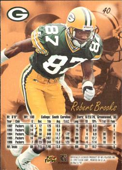 1997 Ultra #40 Robert Brooks Back