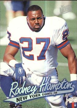 1997 Ultra #43 Rodney Hampton Front