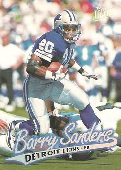 1997 Ultra #45 Barry Sanders Front