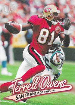 1997 Ultra #56 Terrell Owens Front