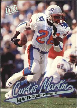 1997 Ultra #63 Curtis Martin Front