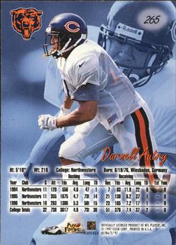 1997 Ultra #265 Darnell Autry Back