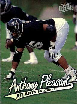 1997 Ultra #290 Anthony Pleasant Front