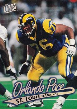 1997 Ultra #298 Orlando Pace Front