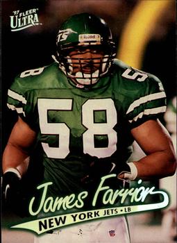 1997 Ultra #310 James Farrior Front