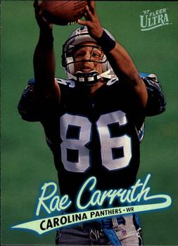 1997 Ultra #341 Rae Carruth Front