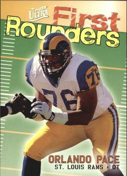 1997 Ultra - First Rounders #6 FR Orlando Pace Front