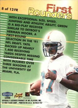 1997 Ultra - First Rounders #8 FR Yatil Green Back