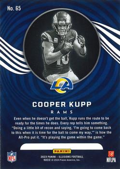 2023 Panini Illusions - Emerald Trophy Collection #65 Cooper Kupp Back