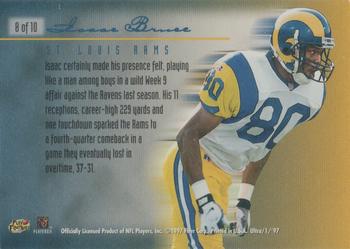 1997 Ultra - Play of the Game #8 Isaac Bruce Back