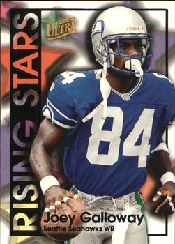 1997 Ultra - Rising Stars #5 RS Joey Galloway Front