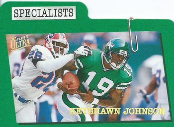 1997 Ultra - Specialists #17 S Keyshawn Johnson Front