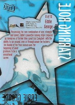 1997 Ultra - Starring Role #8 Eddie George Back