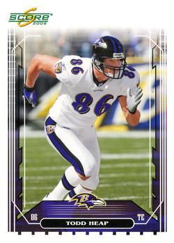 2006 Score - Glossy #22 Todd Heap Front