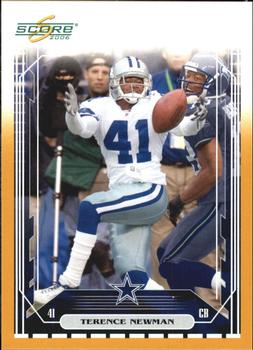 2006 Score - Gold #75 Terence Newman Front
