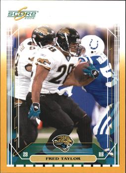 2006 Score - Gold #124 Fred Taylor Front