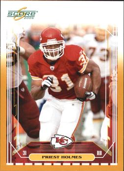 2006 Score - Gold #134 Priest Holmes Front