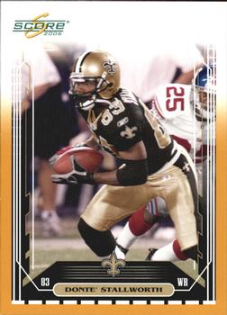 2006 Score - Gold #175 Donte Stallworth Front