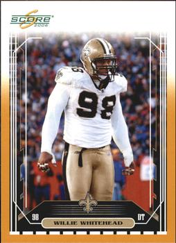 2006 Score - Gold #310 Willie Whitehead Front