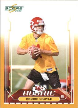 2006 Score - Gold #382 Brodie Croyle Front