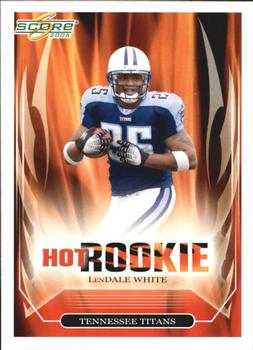 2006 Score - Hot Rookies Glossy #5 LenDale White Front