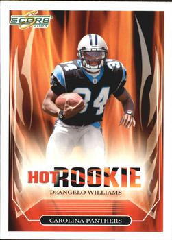 2006 Score - Hot Rookies Glossy #6 DeAngelo Williams Front