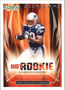 2006 Score - Hot Rookies Scorecard #7 Laurence Maroney Front