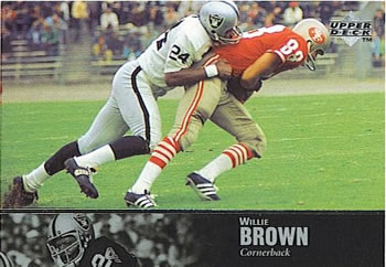 1997 Upper Deck Legends #26 Willie Brown Front