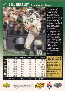1997 Upper Deck Legends #43 Bill Bradley Back
