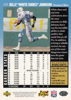 1997 Upper Deck Legends #122 Billy Johnson Back