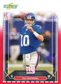 2006 Score - Red #178 Eli Manning Front