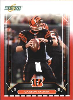 2006 Score - Red #53 Carson Palmer Front