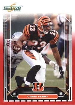 2006 Score - Red #58 Chris Perry Front