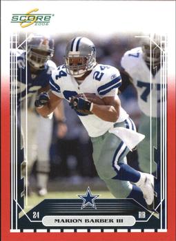 2006 Score - Red #70 Marion Barber Front
